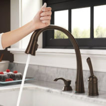 Touch Faucets and Great Looking Hardware.